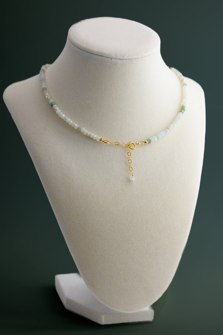 Green Bud Necklace Canada B.C. Jade Burma Jade