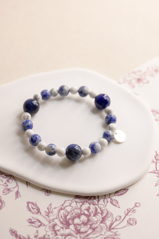 OnlyOne 1-3 Bracelet | Brazil Sodalite Howlite
