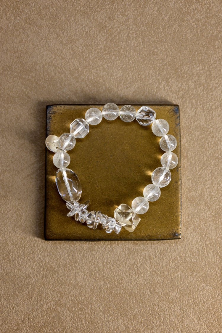 Harmony Ward Bracelet | Rock Crystal Quartz Mix 2.0