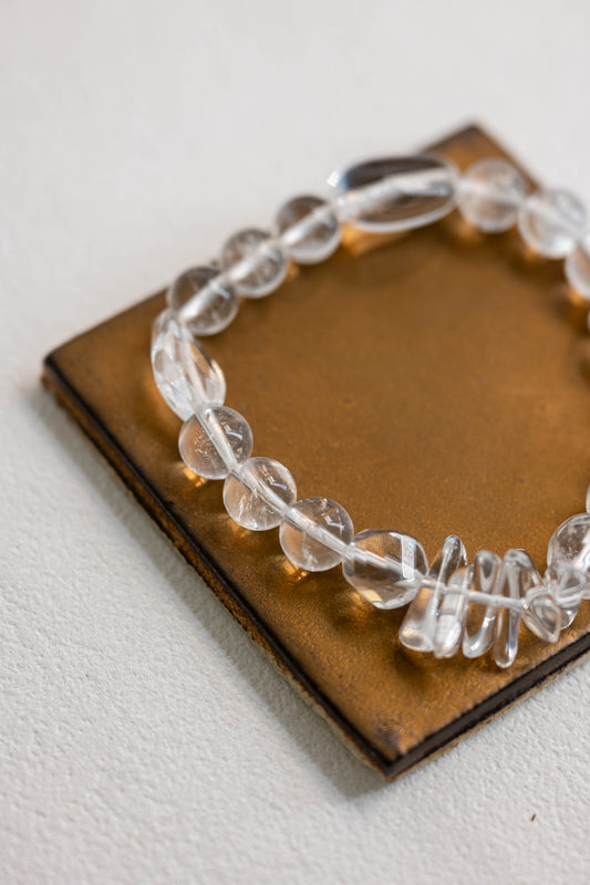 Harmony Ward Bracelet | Rock Crystal Quartz Mix 3.0