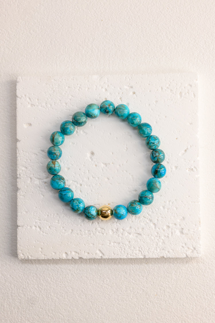Blessed Moment Bracelet | Natural Turquoise