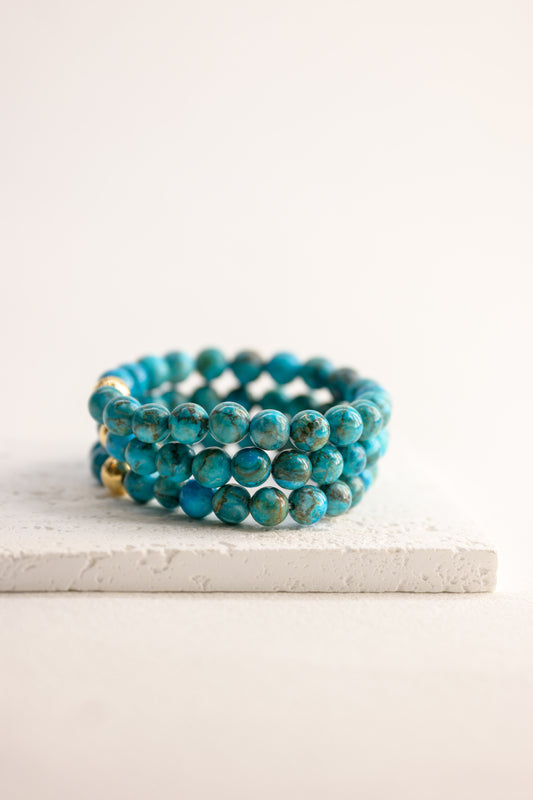Blessed Moment Bracelet | Natural Turquoise