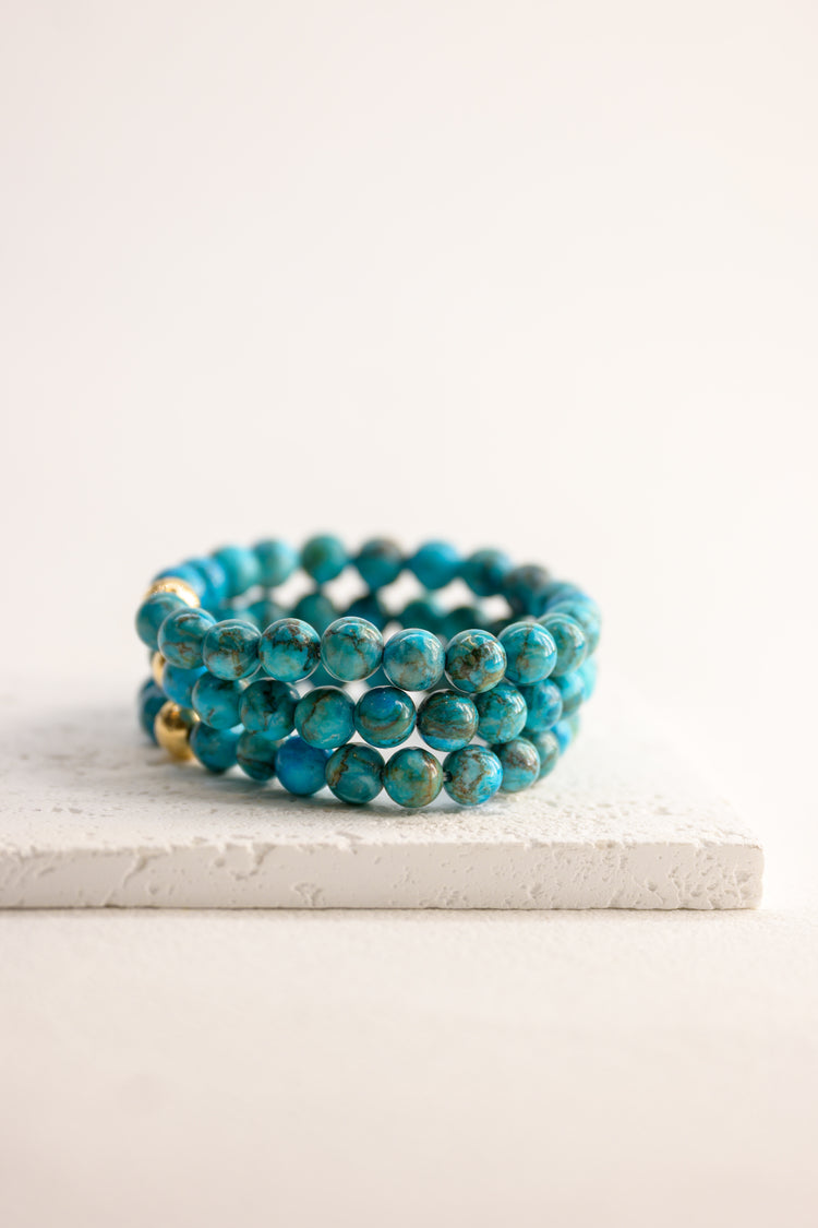 Blessed Moment Bracelet | Natural Turquoise