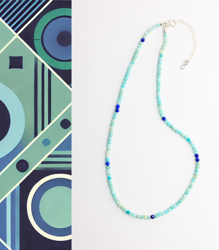 Basic1.0 | Peruvian Amazonite(AAA) Necklace
