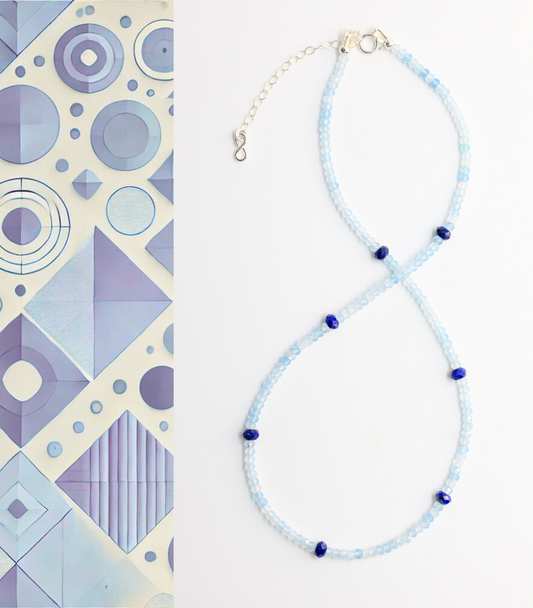 Basic1.0 | Aquamarine(AA) Necklace