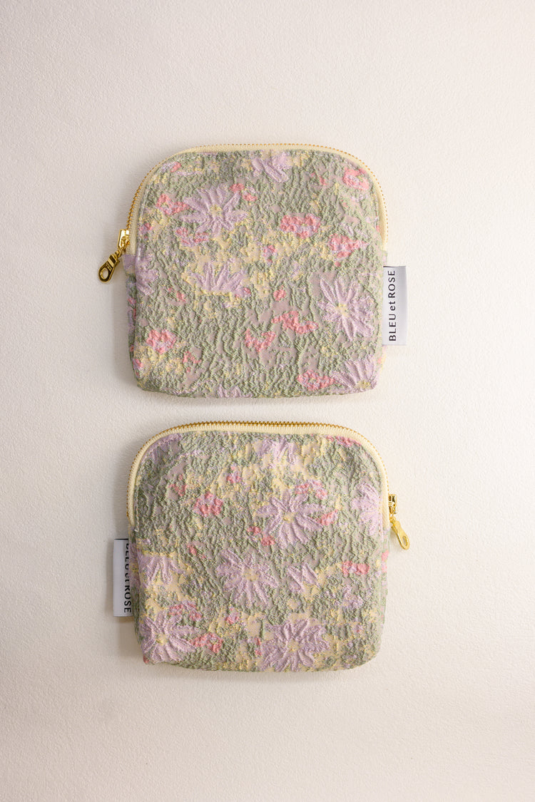 【M】Jacquard Cotton Jewel Pouch