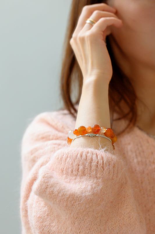 Fortune Flow Bracelet | Carnelian (AA)