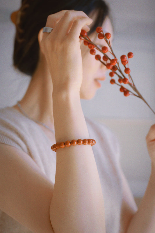 Blessed Moment Bracelet | Red Jasper(AA)
