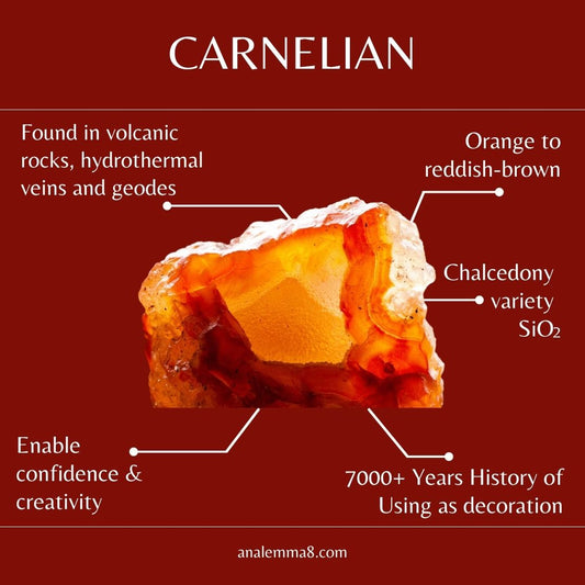 the meaning of carnelian gemstone