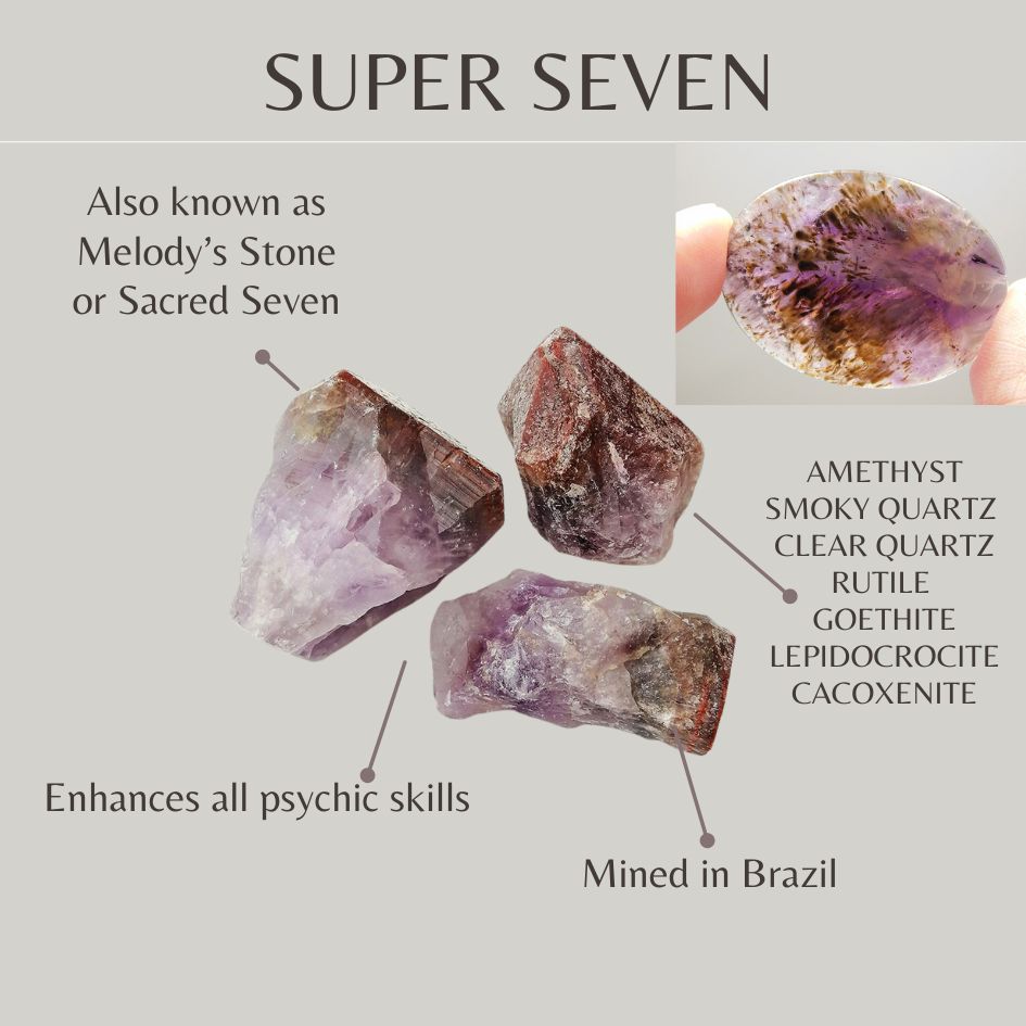 the meaning of super 7 gemstone