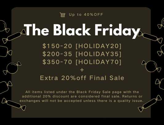 Black Friday Sale*