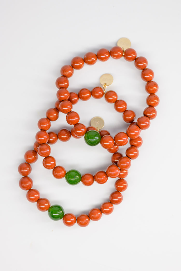 Fortune Flow Bracelet | Canada B.C. Jade Red Jasper