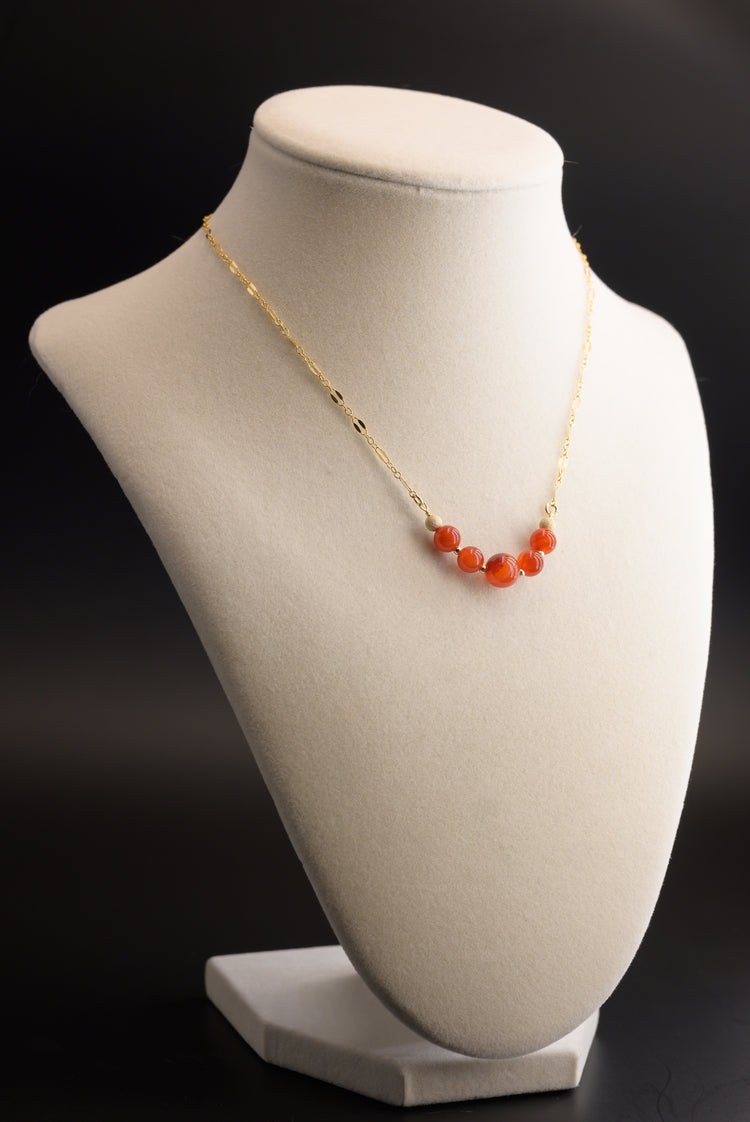 Carmen Carnelian Necklace