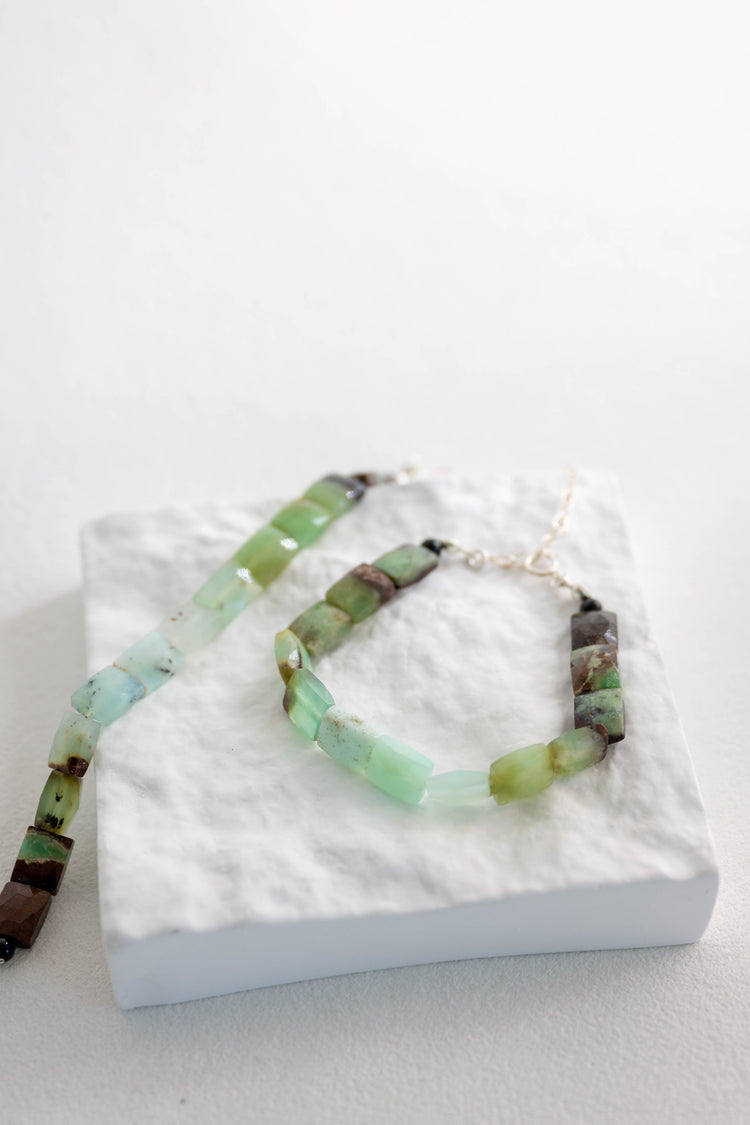 Australian Meadow Song Bracelet | Australian Chrysoprase