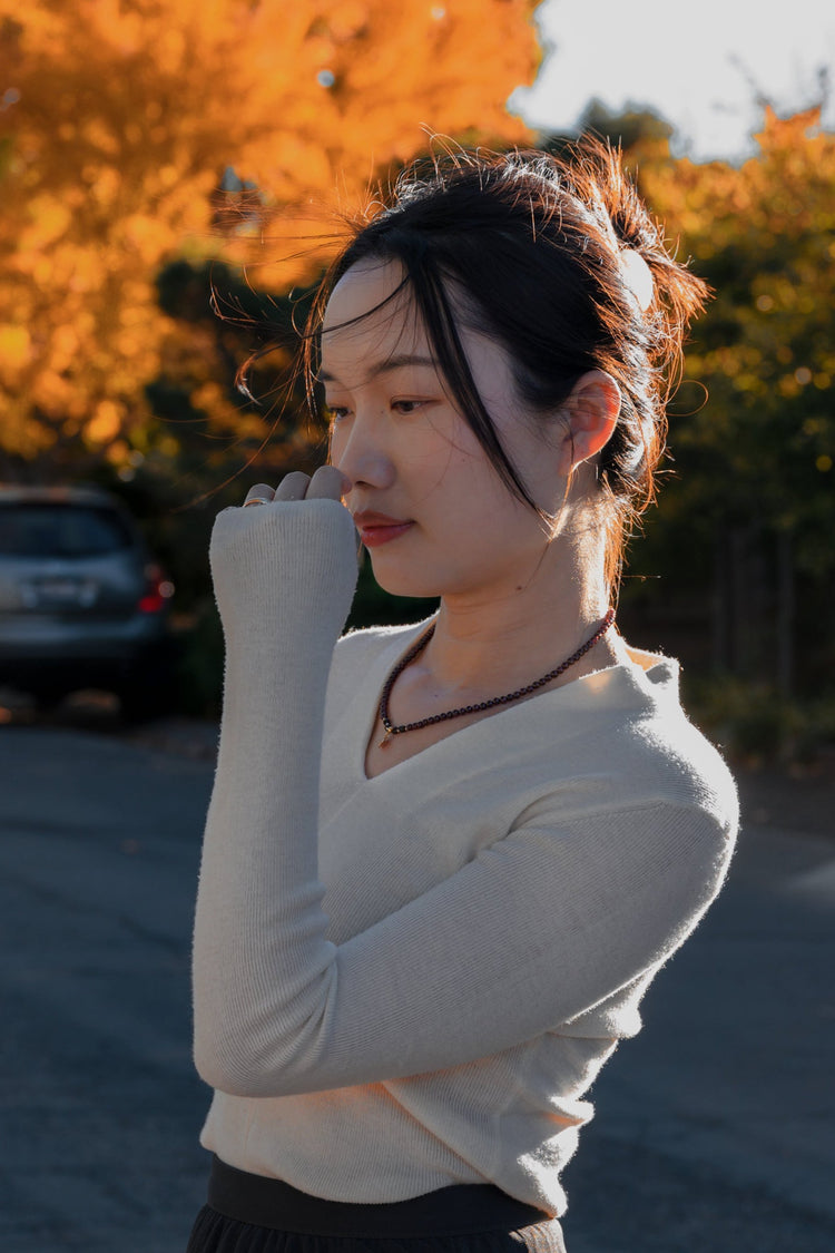 Crimson Strength Necklace | Garnet