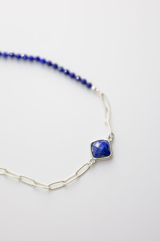 Deep Sea's Whisper Necklace | Lapis Focal Link