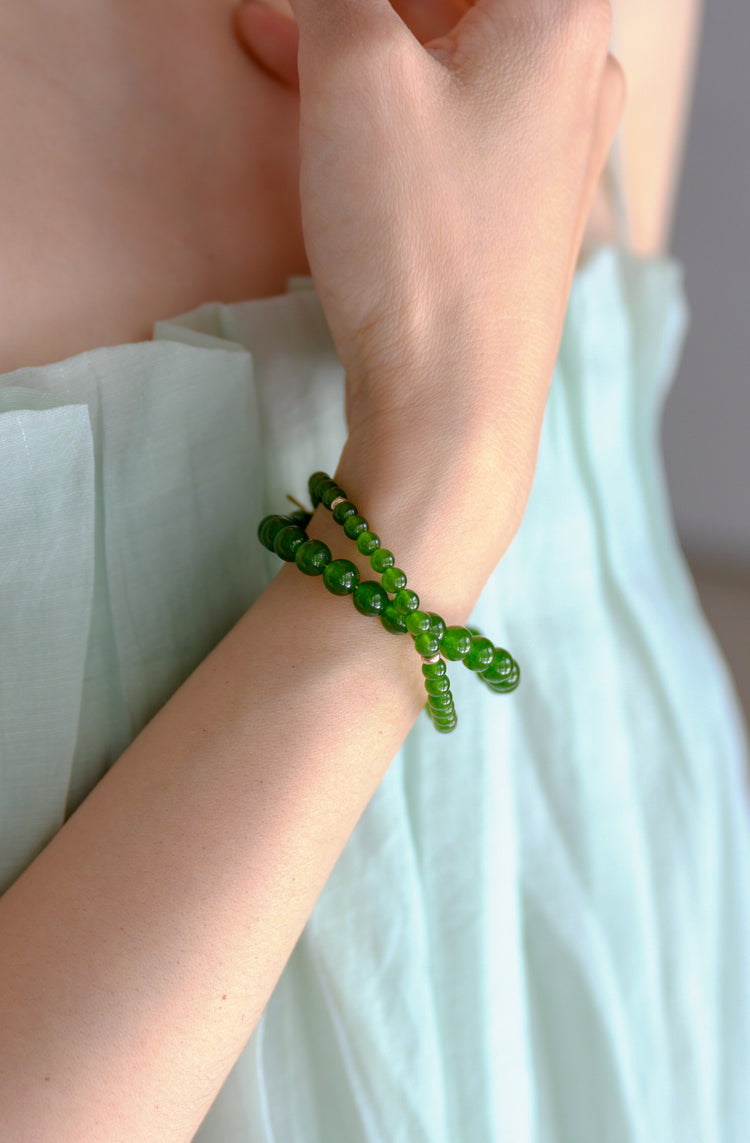 Leaflet Dance Bracelet Canada B.C. Jade