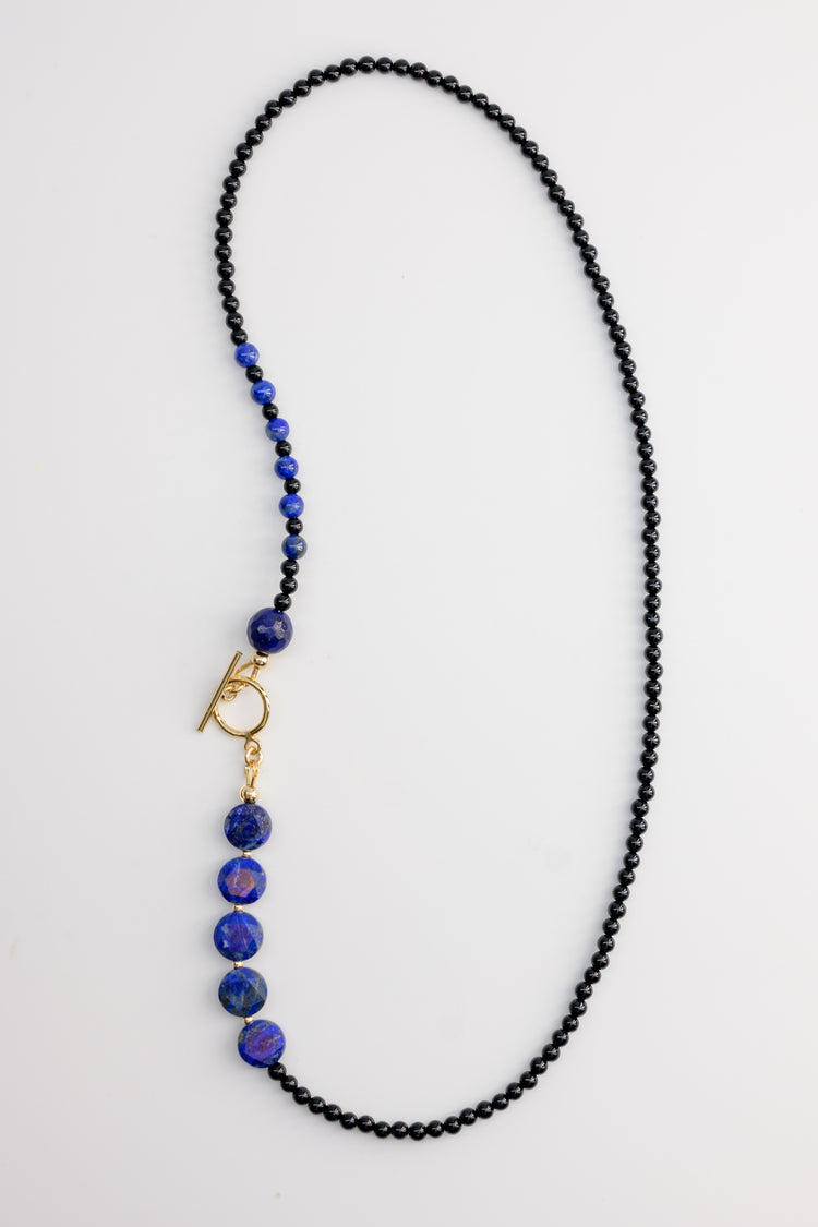 Ocean Starlight Necklace | Lapis Onyx