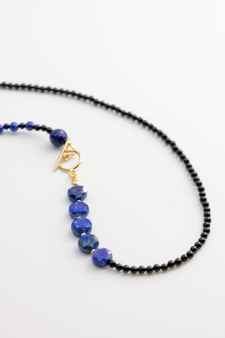 Ocean Starlight Necklace | Lapis Onyx