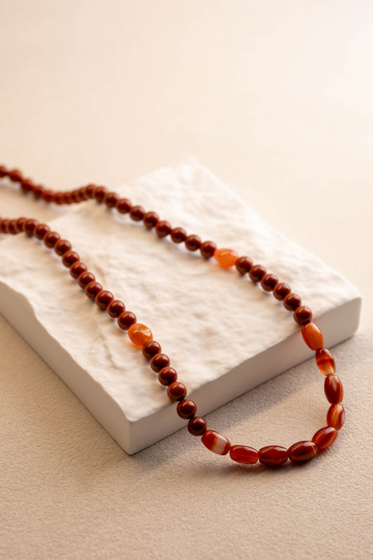 OnlyOne 2-1 Necklace | Red Jasper(A) Carnelian
