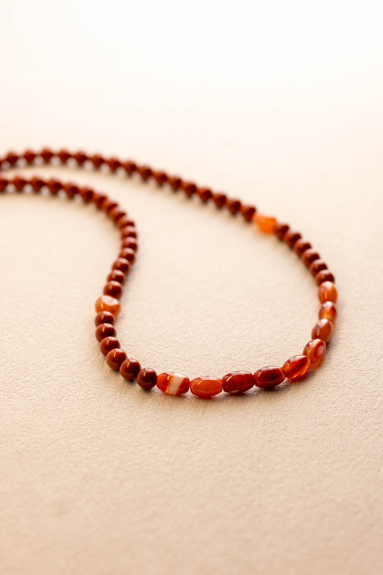 OnlyOne 2-1 Necklace | Red Jasper(A) Carnelian