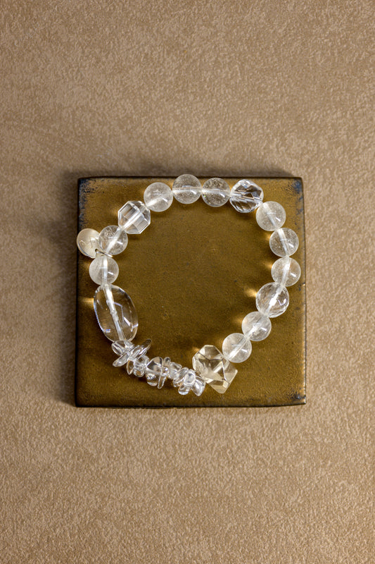 Harmony Ward Bracelet | Rock Crystal Quartz Mix 2.0