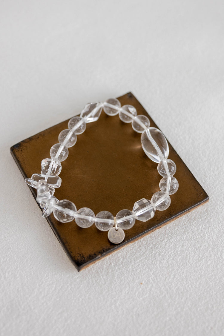 Harmony Ward Bracelet | Rock Crystal Quartz Mix 3.0