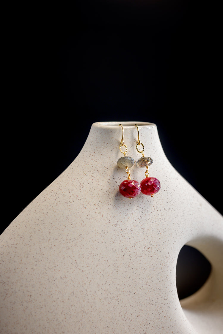 Ruby Reserve Drop Earrings