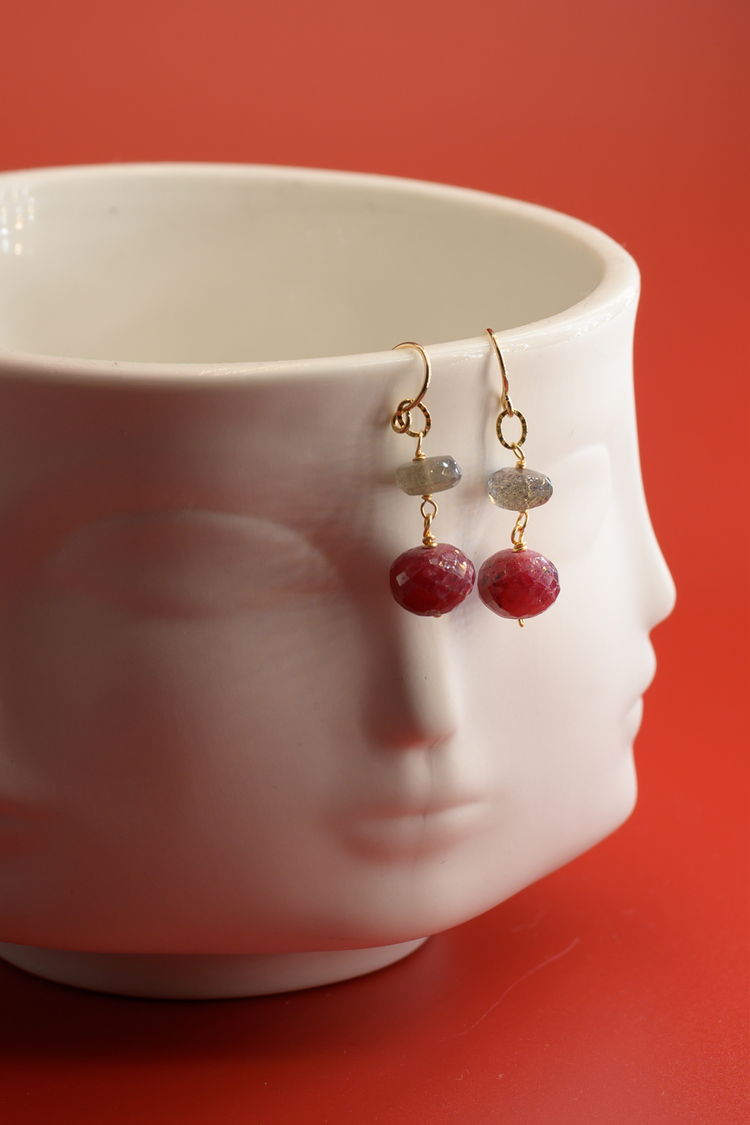 Ruby Reserve Drop Earrings