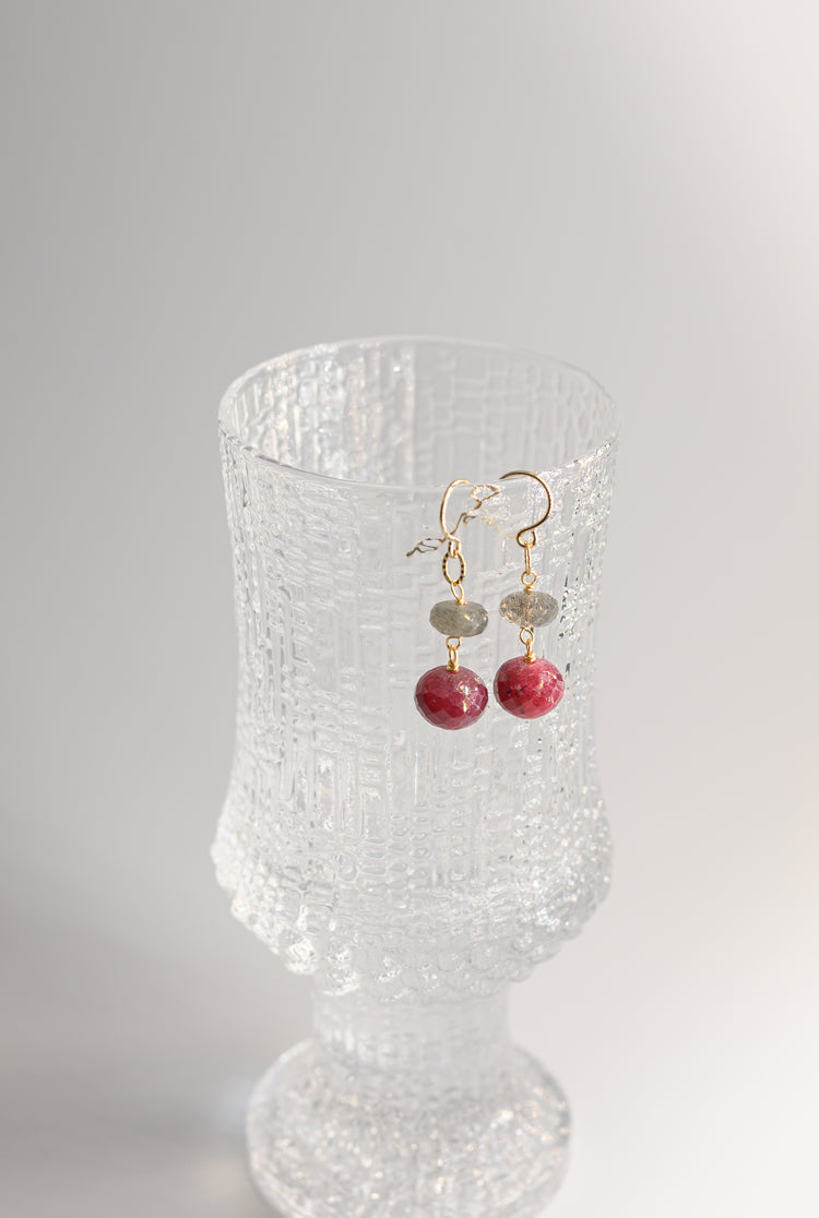 Ruby Reserve Drop Earrings