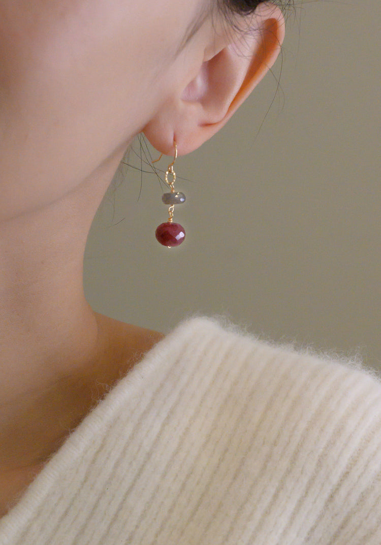 Ruby Reserve Drop Earrings