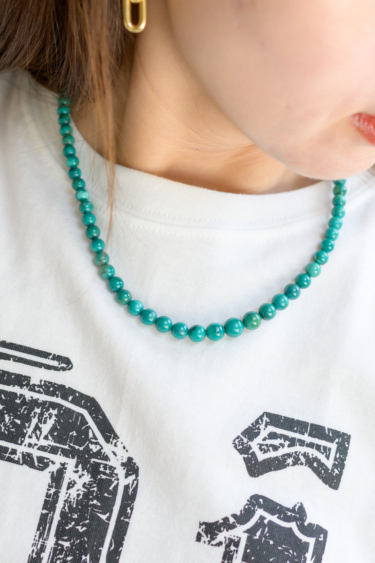 [Final Sale] Turquoise Necklace 2618