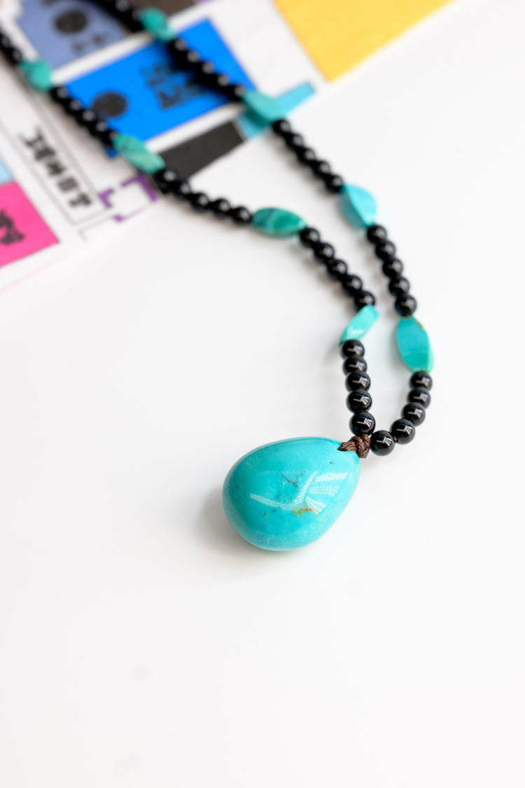 [Final Sale] Turquoise Necklace 2834