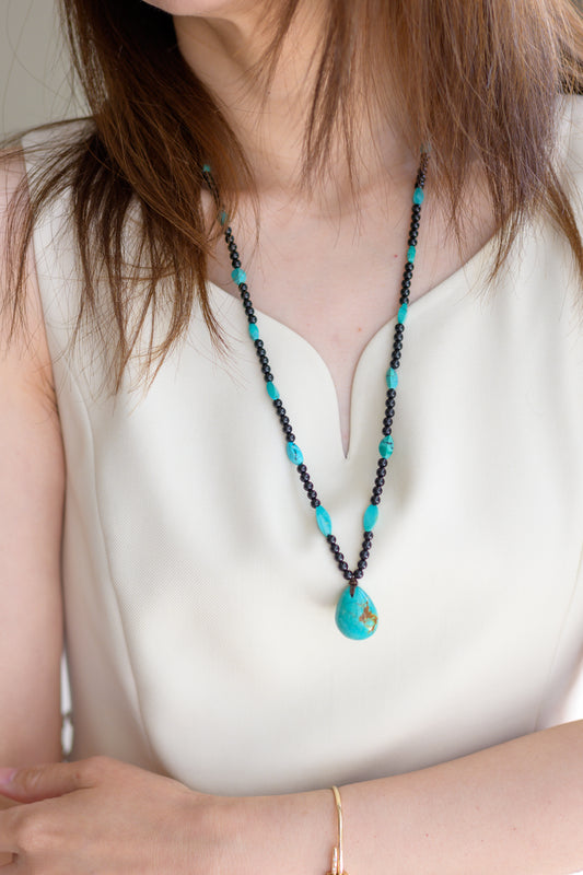 [Final Sale] Turquoise Necklace 2834