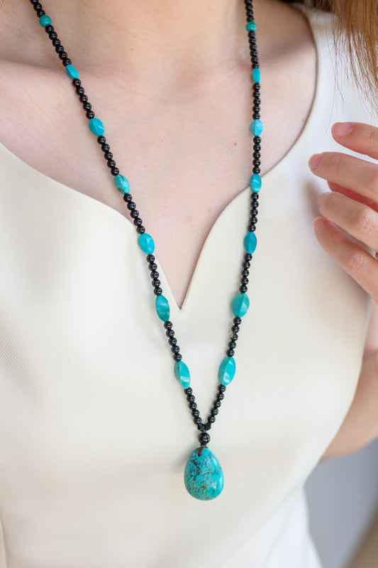 [Final Sale] Turquoise Necklace 3434