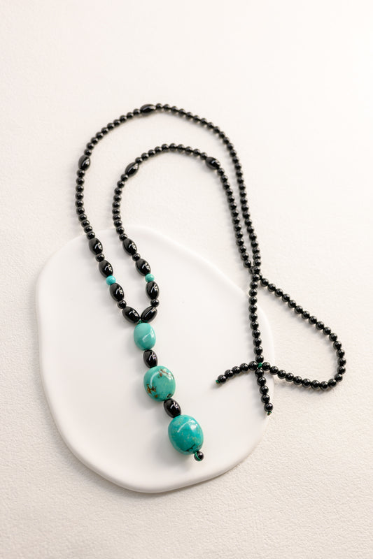[On Sale]Only One Turquoise Necklace 3726