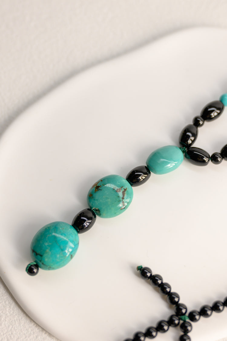[On Sale]Only One Turquoise Necklace 3726
