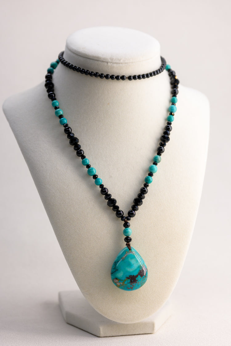 [Final Sale] Turquoise Necklace 4528