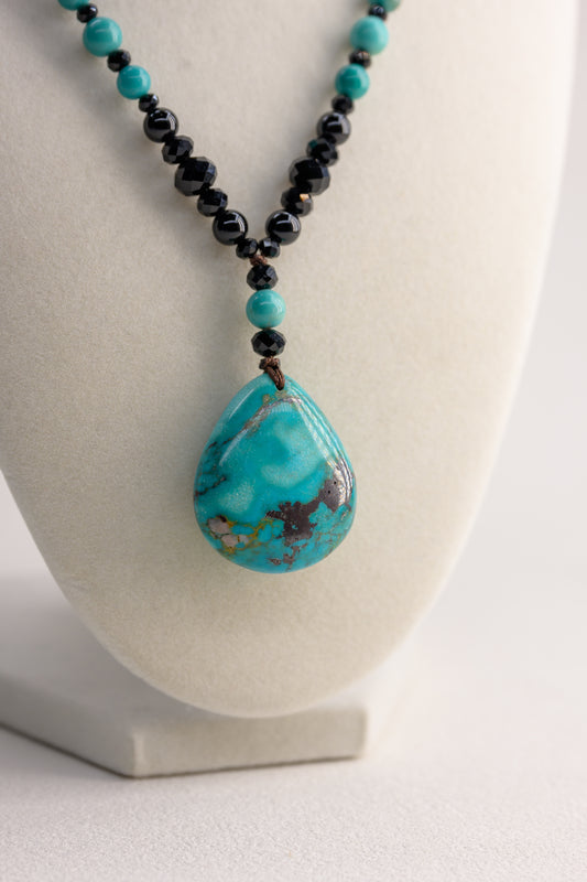 [Final Sale] Turquoise Necklace 4528