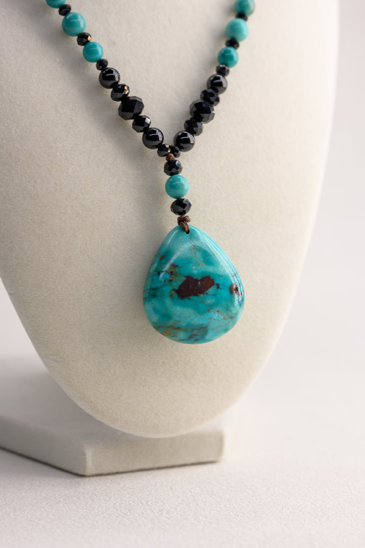 [Final Sale] Turquoise Necklace 4528
