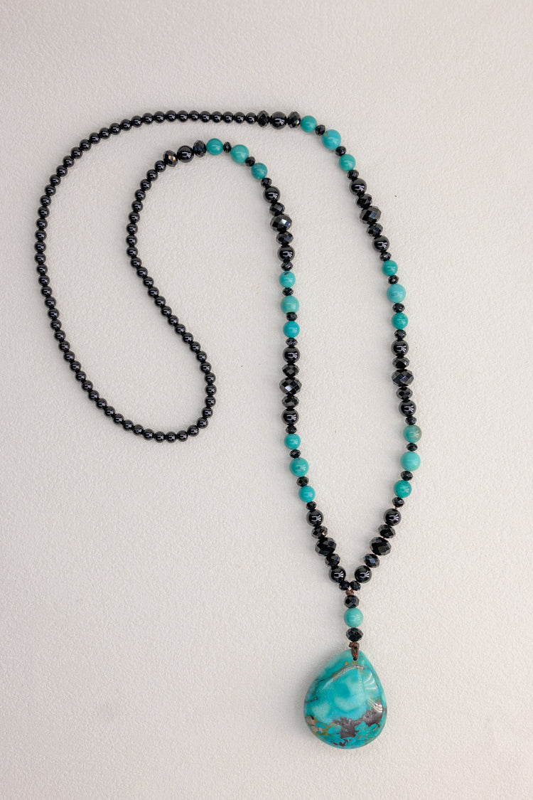 [Final Sale] Turquoise Necklace 4528