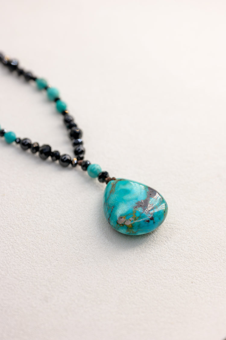 [Final Sale] Turquoise Necklace 4528