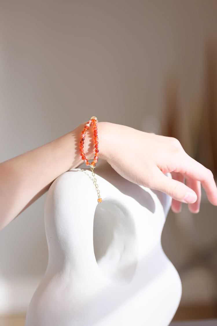 Tango Carnelian Citrine Bracelet