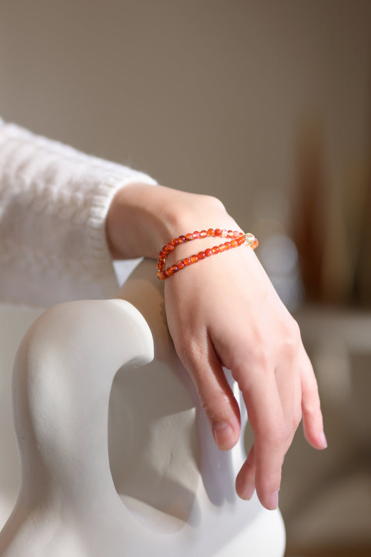 Tango Carnelian Citrine Bracelet