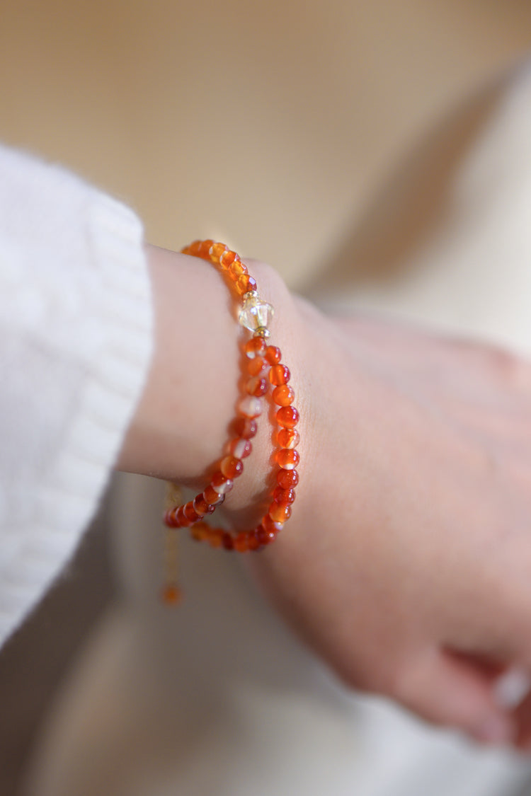 Tango Carnelian Citrine Bracelet