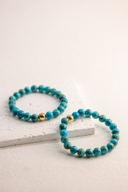 Blessed Moment Bracelet | Natural Turquoise