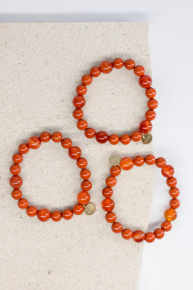 Fortune Flow Bracelet | Red Jasper Carnelian