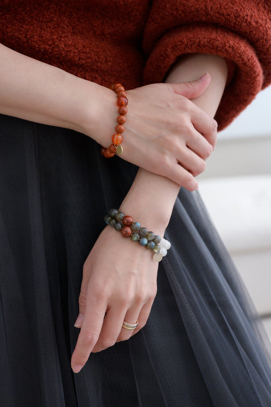 Fortune Flow Bracelet | Red Jasper Carnelian