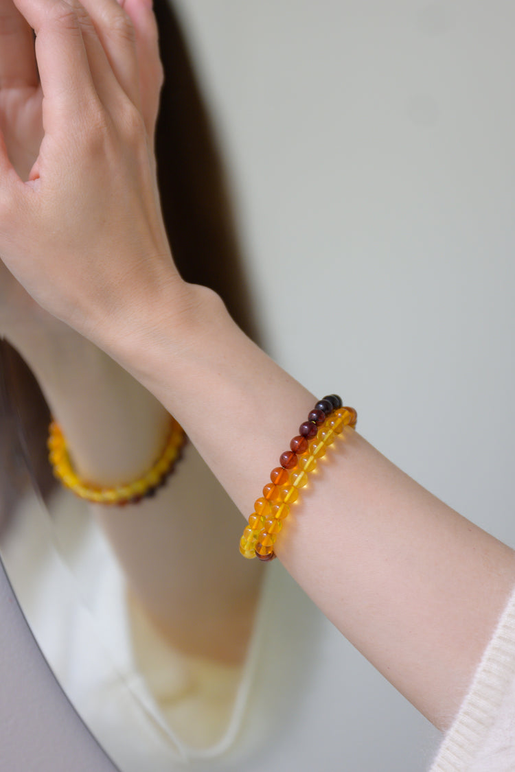 Fortune Flow Bracelet | Amber