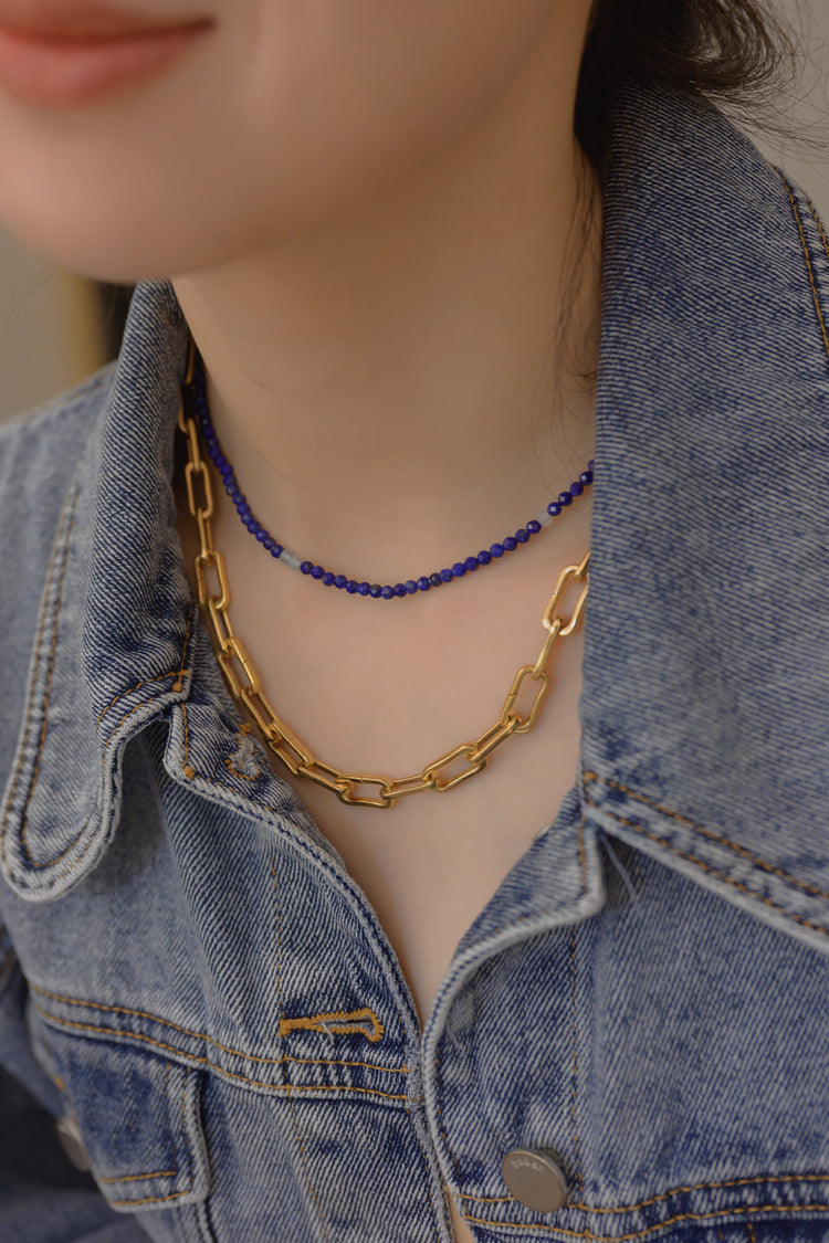 Basic1.0 | Lapis Necklace